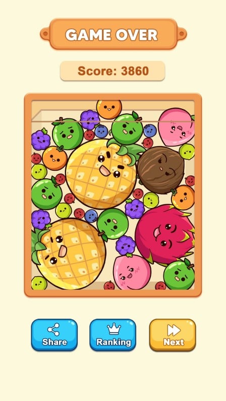Fruit Merge: Match Game