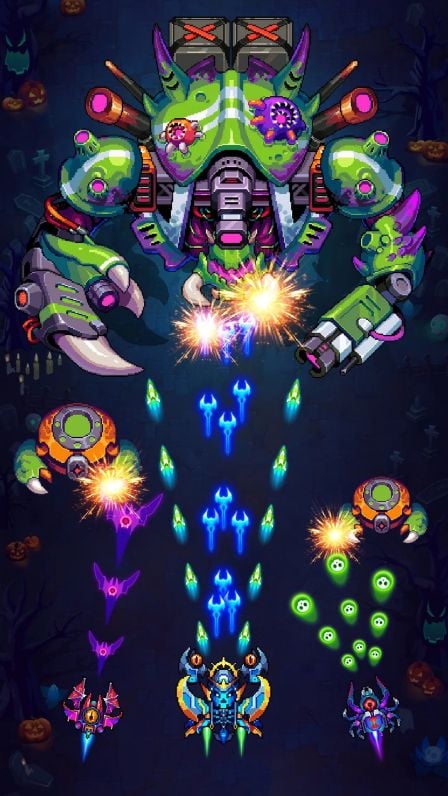 Galaxiga Arcade Shooting Game