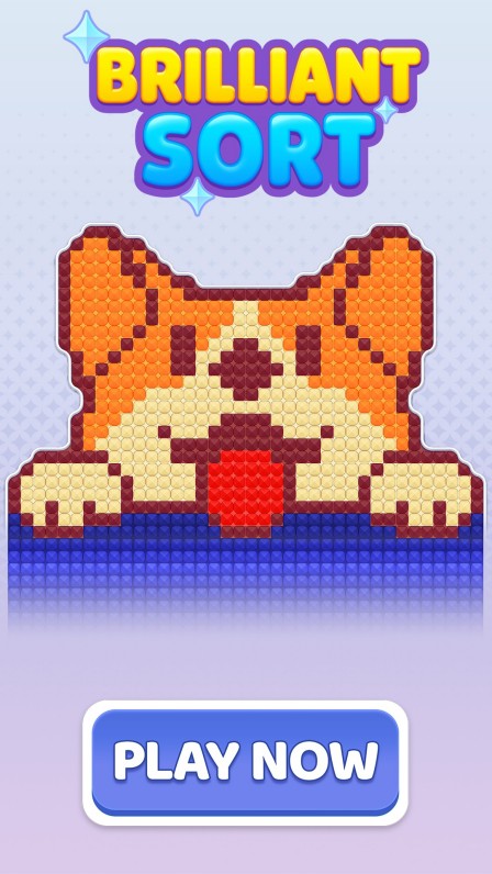 Brilliant Sort: Diamond Puzzle