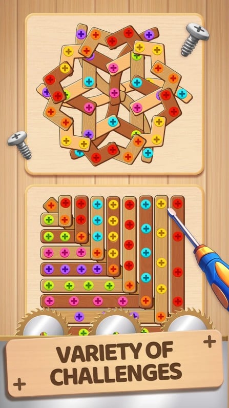 Woodle Screw Jam: Nuts & Bolts